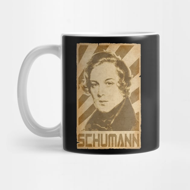 Robert Schumann Retro Propaganda by Nerd_art